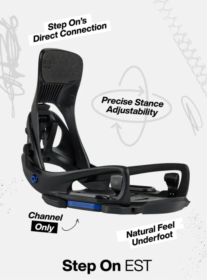 Attacchi da snowboard Step On® Escapade EST® da donna