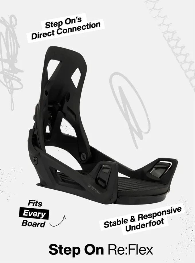Attacchi da snowboard Burton Step On® Smalls Re:Flex per bambini Attacchi da snowboard Burton Step On® Smalls Re:Flex per bambini