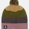 Berretto con pompon foderato in pile Burton per bambini