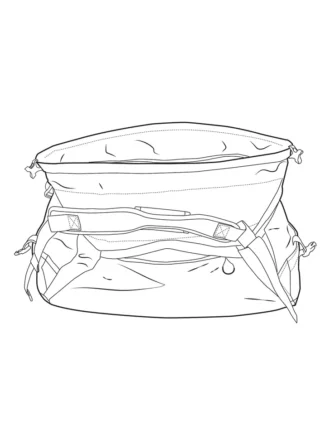 Borsa da viaggio espandibile Burton Multipath 60L