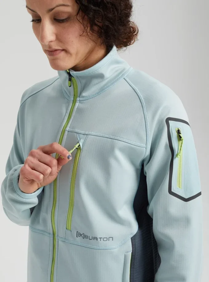 Burton [ak]® Polartec® Grid Full-Zip Fleece