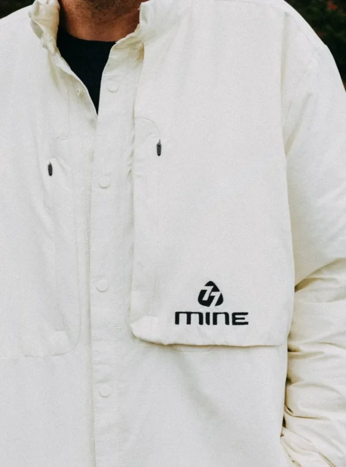 Burton Mine77 Camicia isolante con bottoni a pressione Burton Mine77 Camicia isolante con bottoni a pressione