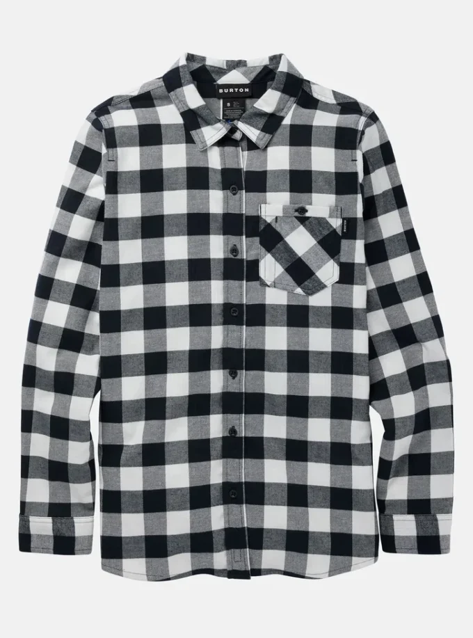 Camicia a maniche lunghe in flanella Burton Favorite da donna Camicia a maniche lunghe in flanella Burton Favorite da donna