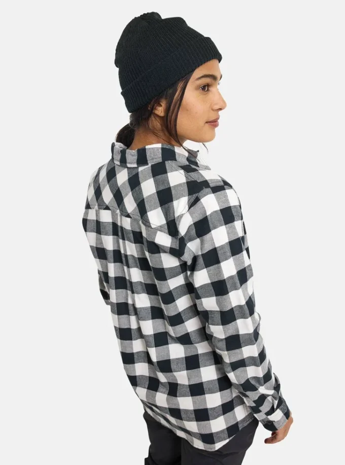 Camicia a maniche lunghe in flanella Burton Favorite da donna Camicia a maniche lunghe in flanella Burton Favorite da donna