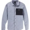 Camicia in pile Burton Hearth da uomo Camicia in pile Burton Hearth da uomo