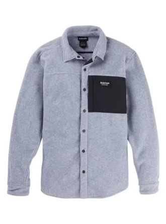 Camicia in pile Burton Hearth da uomo
