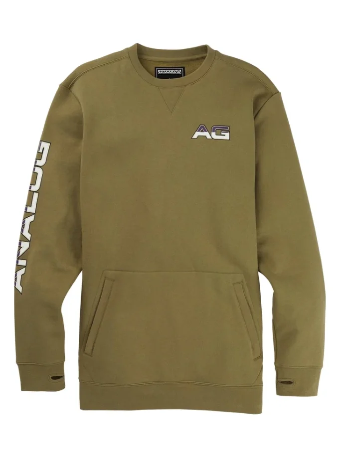 Felpa Burton Analog Enclave Crew Felpa Burton Analog Enclave Crew