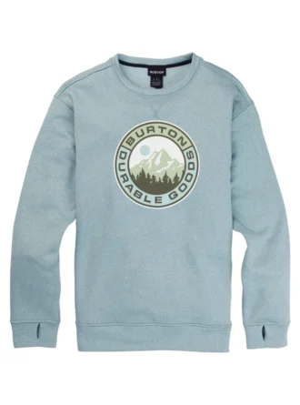Felpa Burton Oak Crew da uomo