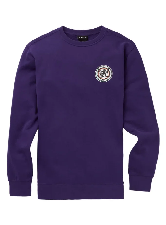 Felpa Burton Rosewood Crew da uomo Felpa Burton Rosewood Crew da uomo