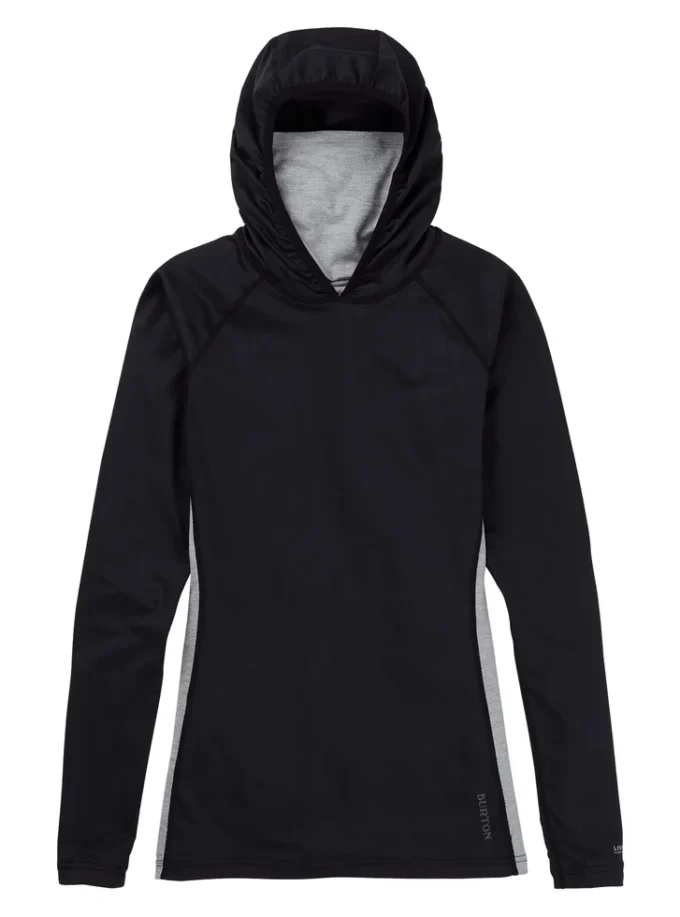 Felpa con cappuccio a collo lungo Burton Midweight X Base Layer da donna Felpa con cappuccio a collo lungo Burton Midweight X Base Layer da donna