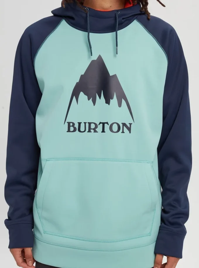 Felpa con cappuccio Burton Crown Bonded da uomo Felpa con cappuccio Burton Crown Bonded da uomo