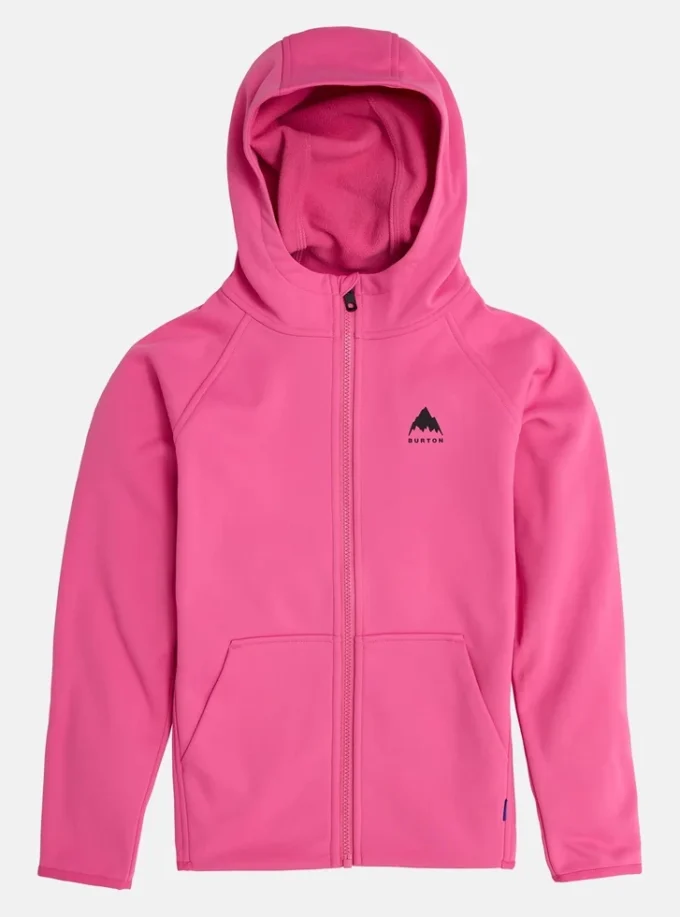 Felpa con cappuccio Burton Crown Weatherproof Full-Zip per bambini Felpa con cappuccio Burton Crown Weatherproof Full-Zip per bambini