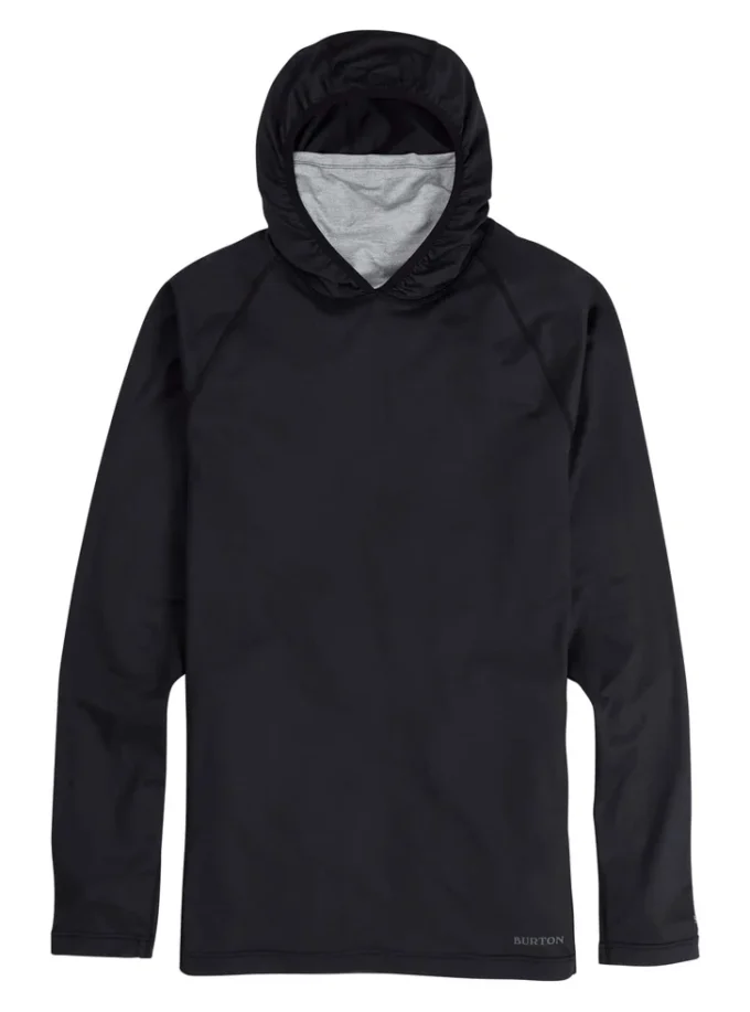 Felpa con cappuccio e collo lungo Burton Midweight X Base Layer da uomo Felpa con cappuccio e collo lungo Burton Midweight X Base Layer da uomo