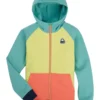 Felpa con cappuccio e zip integrale Burton Crown Bonded per bambini Felpa con cappuccio e zip integrale Burton Crown Bonded per bambini