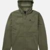 Felpa con cappuccio e zip integrale Burton Oak da uomo Felpa con cappuccio e zip integrale Burton Oak da uomo