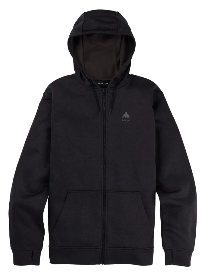 Felpa con cappuccio e zip integrale Burton Oak da uomo Felpa con cappuccio e zip integrale Burton Oak da uomo