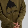 Felpa con cappuccio e zip integrale Burton Oak da uomo Felpa con cappuccio e zip integrale Burton Oak da uomo