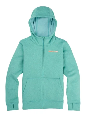 Felpa con cappuccio e zip integrale Burton Oak per bambini