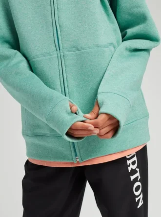 Felpa con cappuccio e zip integrale Burton Oak per bambini