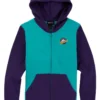 Felpa con cappuccio e zip integrale Burton Retro Mountain per bambini Felpa con cappuccio e zip integrale Burton Retro Mountain per bambini