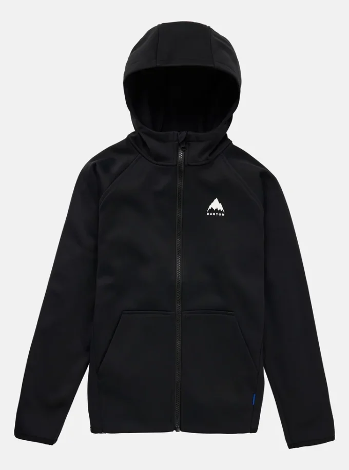 Felpa con zip integrale Burton Crown Weatherproof per bambini Felpa con zip integrale Burton Crown Weatherproof per bambini