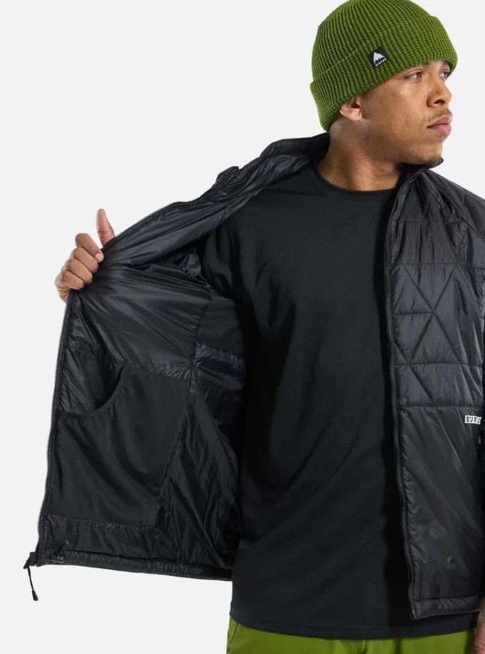 Giacca isolante sintetica Burton Versatile Heat da uomo Giacca isolante sintetica Burton Versatile Heat da uomo