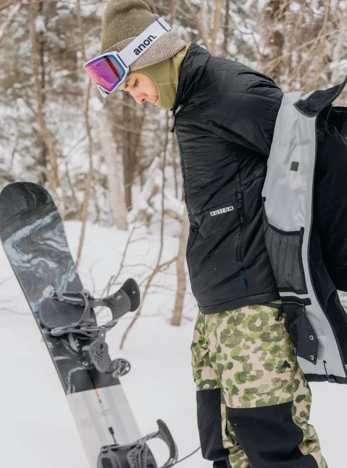 Giacca isolante sintetica Burton Versatile Heat da uomo Giacca isolante sintetica Burton Versatile Heat da uomo