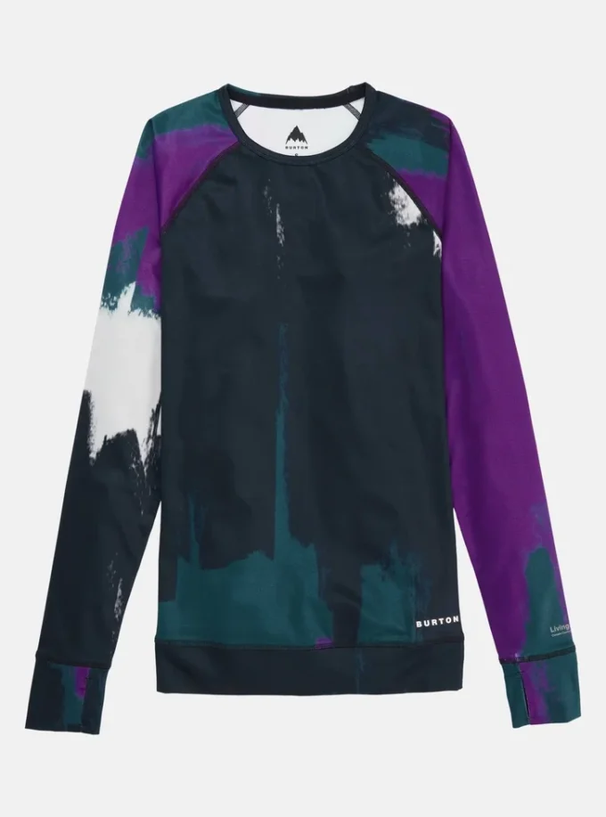 Maglia girocollo Burton Lightweight X Base Layer da donna Maglia girocollo Burton Lightweight X Base Layer da donna
