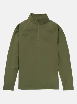 Maglia intima Burton Heavyweight X da uomo con zip a un quarto