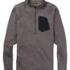 Maglia intima da uomo Burton [ak]® Baker Power Wool™ con zip a un quarto