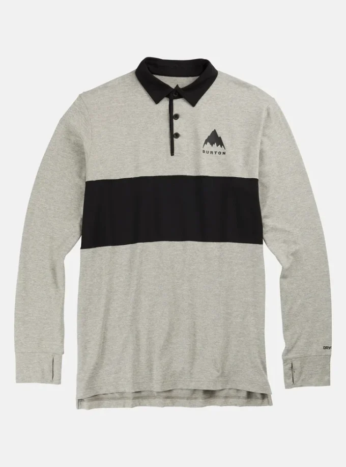 Maglia intima da uomo Burton Midweight Base Layer Rugby Shirt Maglia intima da uomo Burton Midweight Base Layer Rugby Shirt