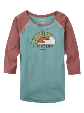 Maglietta a maniche lunghe Burton Ashmore Raglan da donna