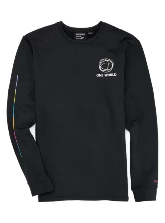 Maglietta a maniche lunghe Burton Polartec® One World Fleece