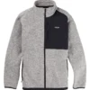 Maglione Burton Hayrider da uomo in pile con zip integrale Maglione Burton Hayrider da uomo in pile con zip integrale