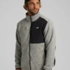 Maglione Burton Hayrider da uomo in pile con zip integrale Maglione Burton Hayrider da uomo in pile con zip integrale