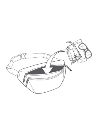 Marsupio Burton 3L