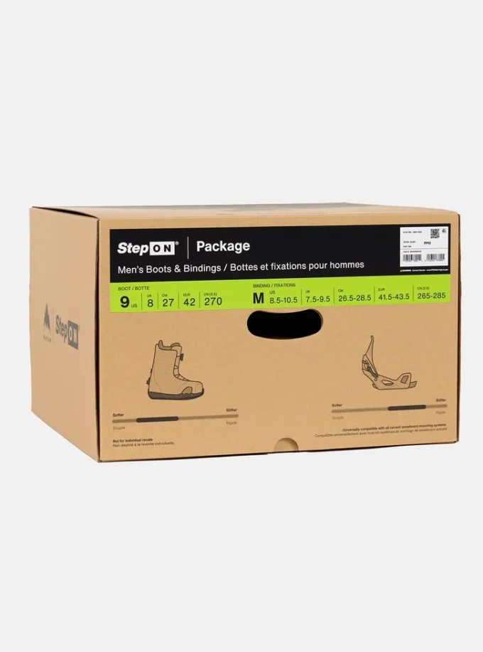 Pacchetto scarponi e attacchi da snowboard Burton Step On® da uomo Pacchetto scarponi e attacchi da snowboard Burton Step On® da uomo