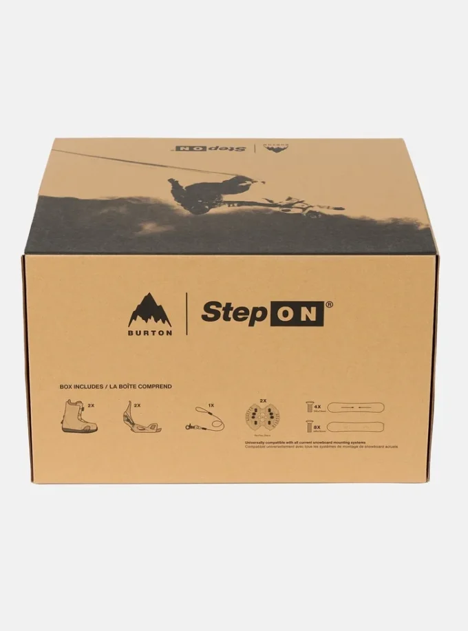 Pacchetto scarponi e attacchi da snowboard Burton Step On® da donna Pacchetto scarponi e attacchi da snowboard Burton Step On® da donna