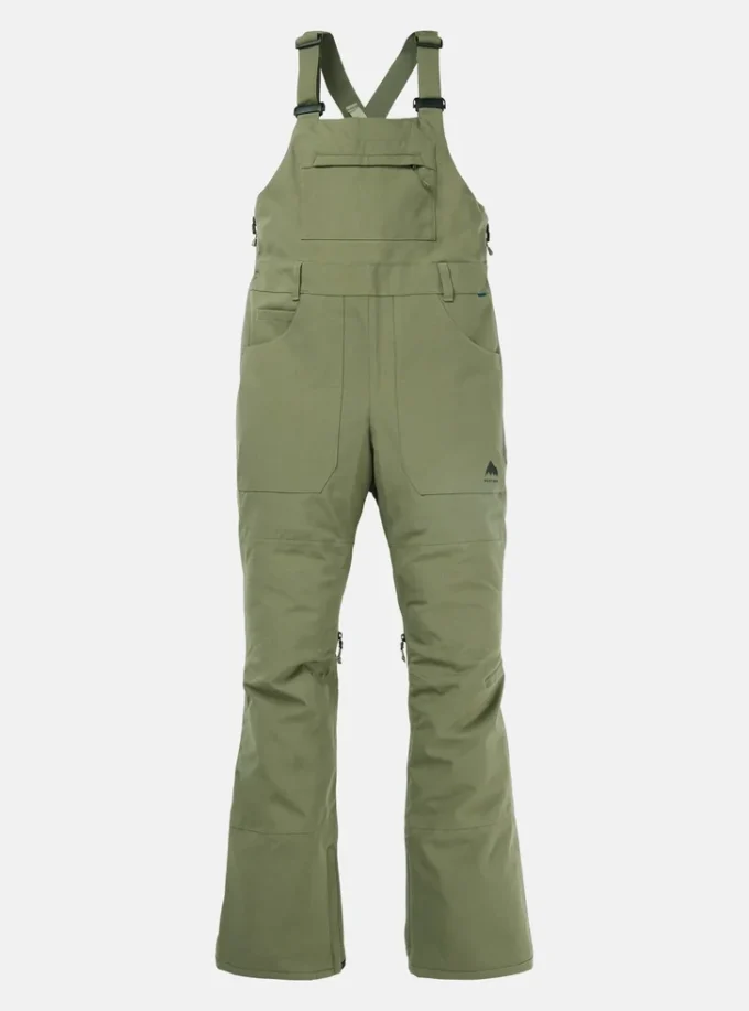 Pantaloni con bretelle elasticizzati Burton Avalon 2L da donna (corti) Pantaloni con bretelle elasticizzati Burton Avalon 2L da donna (corti)