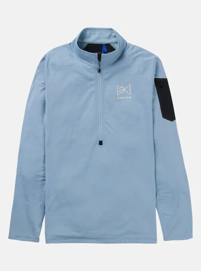 Pile Burton [ak]® Helium Grid Half-Zip da uomo (campione)