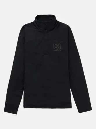 Pile Burton [ak]® Helium Grid Quarter-Zip da donna