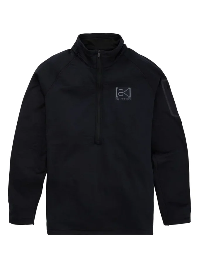 Pile Burton [ak]® Helium Power Grid™ Half-Zip da uomo