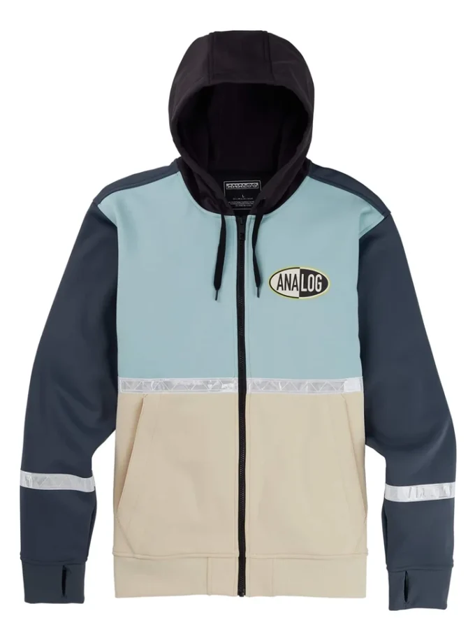 Pile Burton Analog Weatherproof con zip integrale Pile Burton Analog Weatherproof con zip integrale