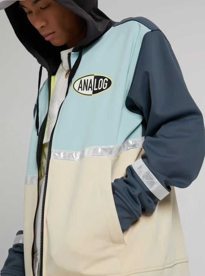 Pile Burton Analog Weatherproof con zip integrale Pile Burton Analog Weatherproof con zip integrale