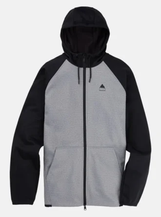 Pile Burton Crown Weatherproof con zip integrale da uomo
