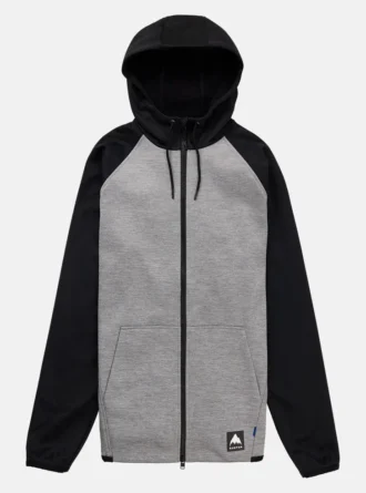Pile Burton Crown Weatherproof con zip integrale da uomo