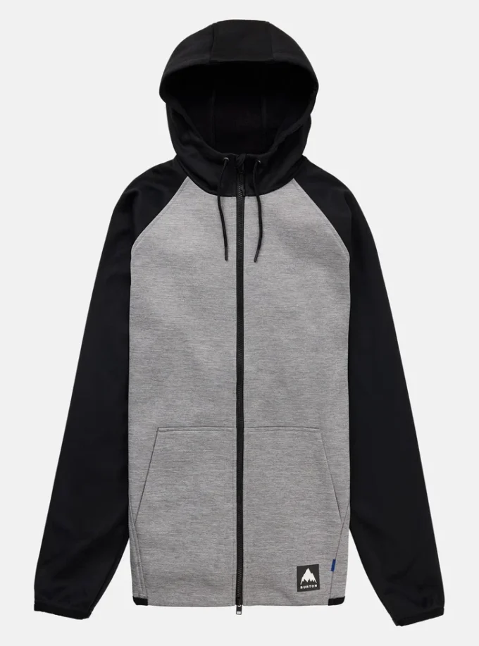 Pile Burton Crown Weatherproof con zip integrale da uomo Pile Burton Crown Weatherproof con zip integrale da uomo