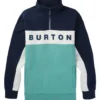 Pile Burton Lowball Quarter-Zip da uomo