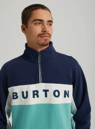 Pile Burton Lowball Quarter-Zip da uomo Pile Burton Lowball Quarter-Zip da uomo