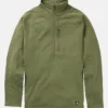 Pile Burton Stockrun Grid Half-Zip da uomo (campione)